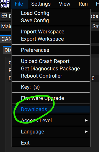Manage Resources screenshot